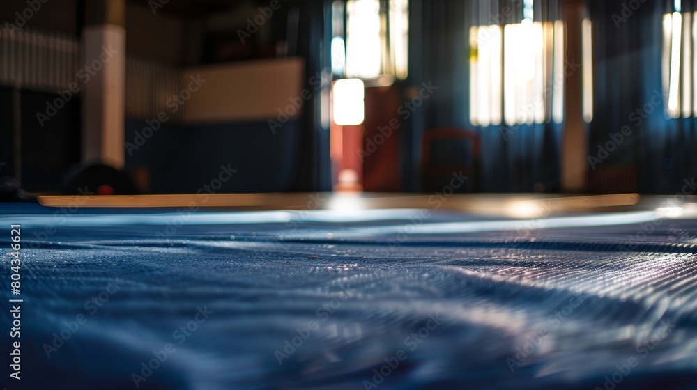 Poster a stage set up for a selfdefense workshop teaching attendees practical skills for protecting their p
