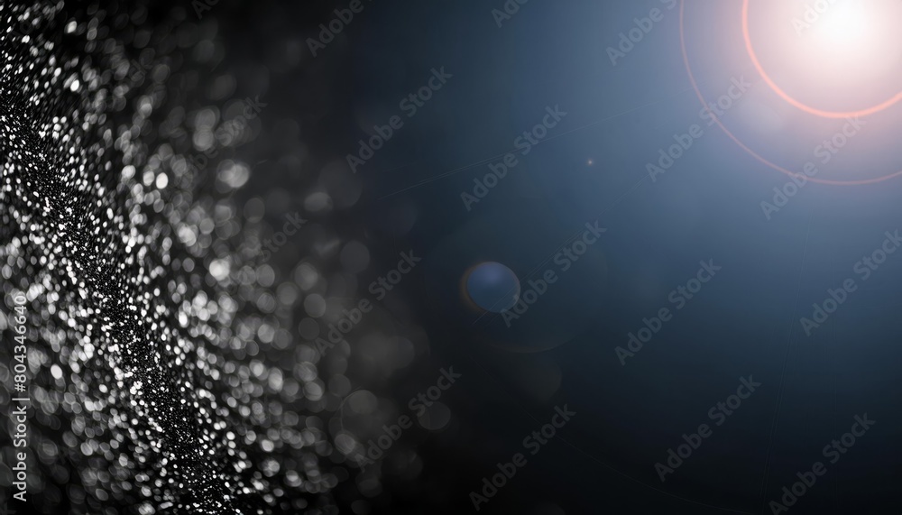 Poster abstract sparkling bokeh background with lens flare