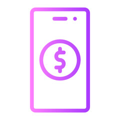 credit gradient icon