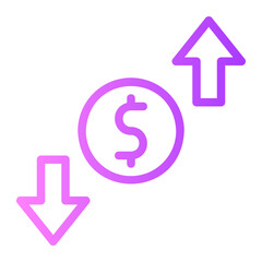 transfer gradient icon