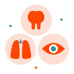 Polyclinic Medical Illustration