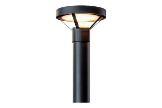 Modern outdoor lighting Isolated on transparent background