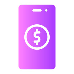 credit gradient icon