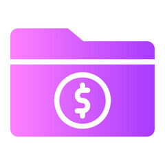 folder gradient icon