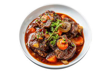 Osso buco isolated on transparent background