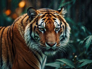 portrait of a tiger