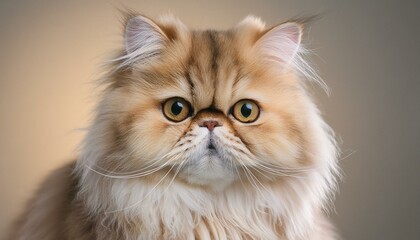 Persian cat close-up portrait