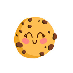 Cute Cartoon Cookie Ilustration