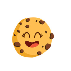 Cute Cartoon Cookie Ilustration