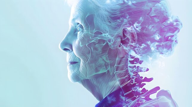 the accelerated loss of bone density due to reduced estrogen levels