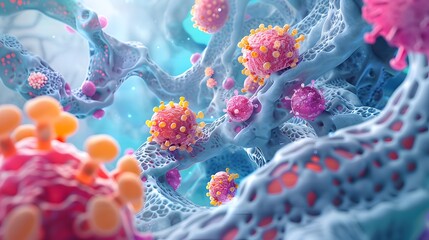 the communication pathways between osteoclasts and osteoblasts