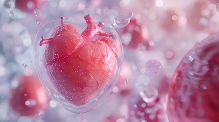 Heart Health and Menopause - obrazy, fototapety, plakaty