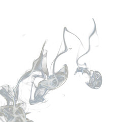 texture with smoke silhouette