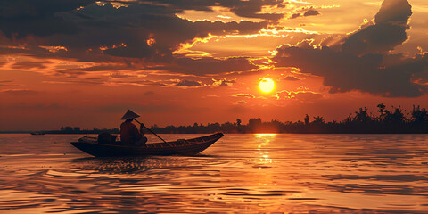 This pic as far as I remember was taken randomly which came out to be one of the best and my favourite sunset pics ever