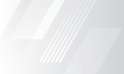 Abstract grey white background paper shine and layer element vector for presentation design.