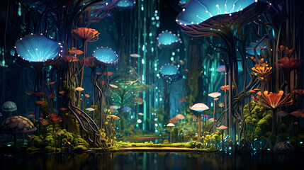 background with flowers