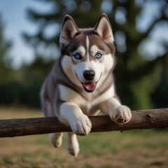 siberian husky dog