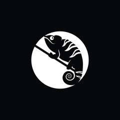 iguana logo design.