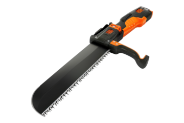 Pruning saw isolated on transparent background