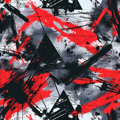 background with red and white paint