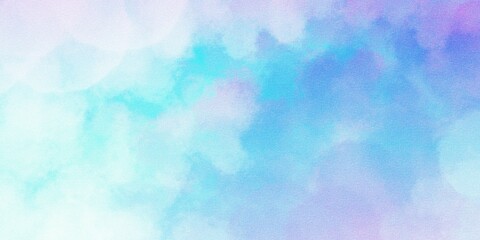 Watercolor texture background blue sky colors glowing grainy gradient background noise grunge texture backdrop header banner