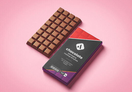 Chocolate Packaging Mockup
