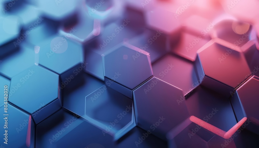 Aufkleber create a seamless texture with a hexagonal pattern