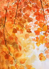 Junk Journal Digital Pages Floral Theme A4 size , Autumn Foliage 