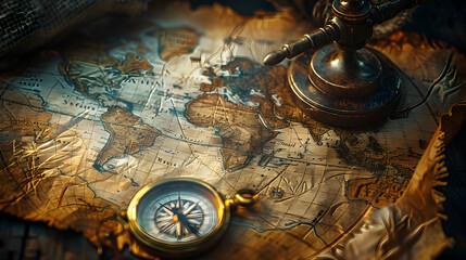 Discover New Horizons: A Close-Up Map View Beckoning Adventurers to New Adventures