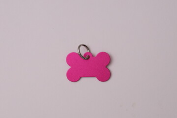 a cat and dog's name tag necklace
