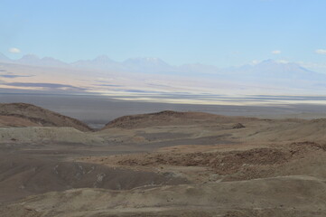Entardecer no Deserto de Atacama