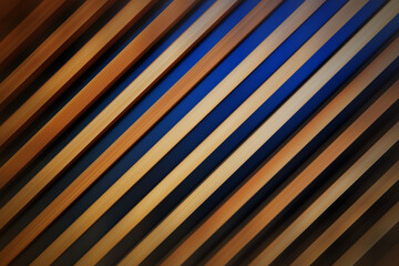 Illuminated diagonal wooden bars illustration background