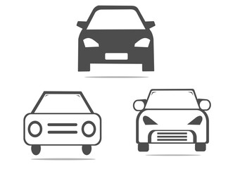 This is a symbol icon for means of transportation, namely cars, can be used for taxis and sorum cars and so on
