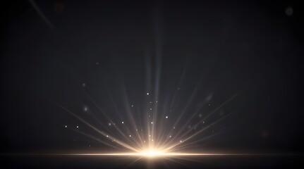 Creative vector illustration of light effect bright .Generative AI