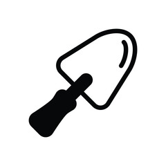 Trowel vector icon