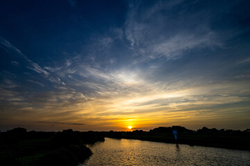 日本の茨城県の大自然