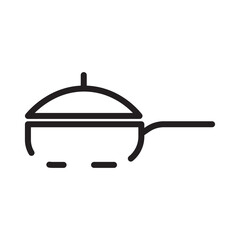 Chef Pan Tools Line Icon
