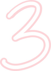 Obraz premium abc,number,font,letter,type,alphabet,bubble,sticker,typo,3d,cute,kids,children,childish,cartoon,playful,colorful,funny,icon,symbol,sign,count,element,3,three 