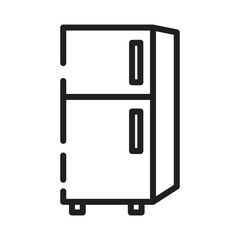 Cook Freezer Food Line Icon