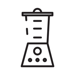 Blend Blender Tool Line Icon
