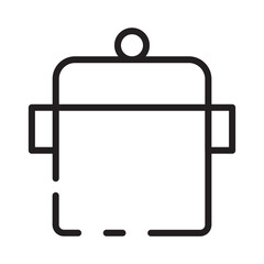 Pot Kitchen Tool Line Icon