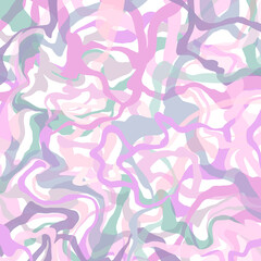 Abstract multicolor layered marble slab pattern Light delicate pastel pale pink green blue lilac violet shades