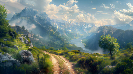 Panoramic Map View: A Photo Real Pathway to Uncharted Adventures and Experiences