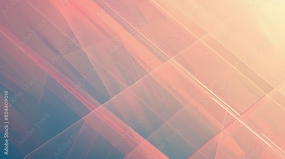 Poster a pattern of wavy lines intersecting with solid squares, all rendered in a palette of bold, eye-catc