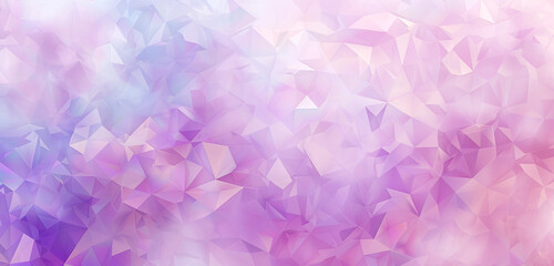 abstract polygonal design of soft pink and lavender, ideal for an elegant abstract background