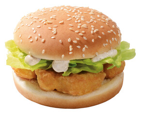 Chicken Nugget Burger