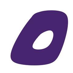 illustration of a letter D