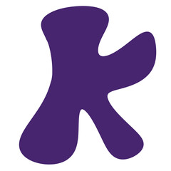illustration of a letter K