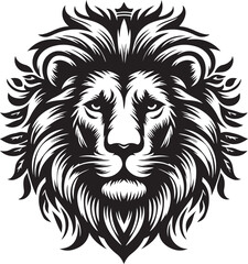 lion head vector, 