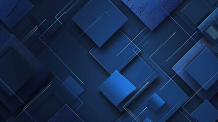 Blue glossy squares abstract tech banner design. Modern abstract blue background. Modern abstract blue background with light multiply and shiny effect. modern corporate concept square element shape. 